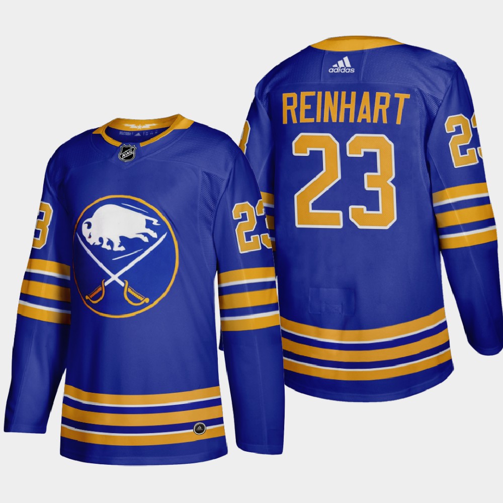 Buffalo Sabres 23 Sam Reinhart Men Adidas 2020 Home Authentic Player Stitched NHL Jersey Royal Blue